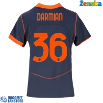 Inter Milan Matteo Darmian #36 Rezervni Dres za Ženska 2025-26 Kratak Rukav